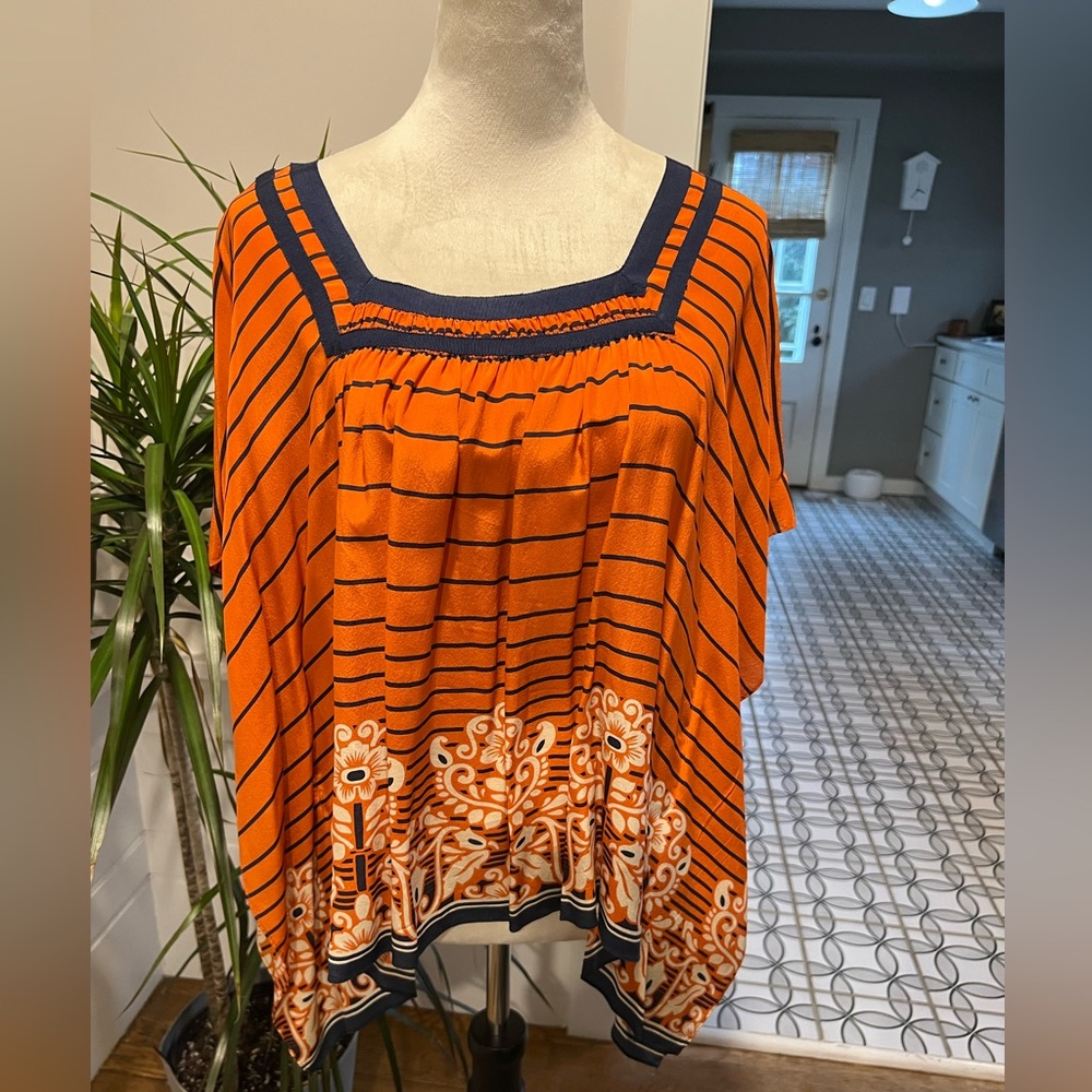 Anthropologie silk top